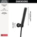 55537-BL Bathroom/Bathroom Tub & Shower Faucets/Handshowers