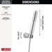 55537-PR Bathroom/Bathroom Tub & Shower Faucets/Handshowers