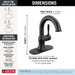 15985LF-BL Bathroom/Bathroom Sink Faucets/Centerset Sink Faucets