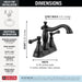 2597LF-BLMPU Bathroom/Bathroom Sink Faucets/Centerset Sink Faucets