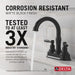 25985LF-BL Bathroom/Bathroom Sink Faucets/Centerset Sink Faucets