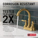 25985LF-GB Bathroom/Bathroom Sink Faucets/Centerset Sink Faucets