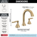 3545-CZ-PR-DST Bathroom/Bathroom Sink Faucets/Widespread Sink Faucets