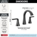 3562LF-BLMPU Bathroom/Bathroom Sink Faucets/Widespread Sink Faucets