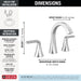 3562LF-MPU Bathroom/Bathroom Sink Faucets/Widespread Sink Faucets