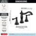3597LF-BLMPU Bathroom/Bathroom Sink Faucets/Widespread Sink Faucets