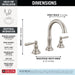 35985LF-SS Bathroom/Bathroom Sink Faucets/Widespread Sink Faucets