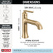 545-CZ-PR-LPU-DST Bathroom/Bathroom Sink Faucets/Single Hole Sink Faucets