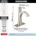 562-SSMPU-DST Bathroom/Bathroom Sink Faucets/Centerset Sink Faucets