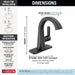 562SH-BLMPU-DST Bathroom/Bathroom Sink Faucets/Centerset Sink Faucets