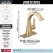 562SH-CZMPU-DST Bathroom/Bathroom Sink Faucets/Centerset Sink Faucets