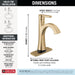 562T-CZ-DST Bathroom/Bathroom Sink Faucets/Centerset Sink Faucets