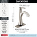 562T-SS-DST Bathroom/Bathroom Sink Faucets/Centerset Sink Faucets