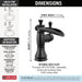 598LF-BLMPU Bathroom/Bathroom Sink Faucets/Single Hole Sink Faucets