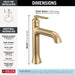645-CZ-PR-DST Bathroom/Bathroom Sink Faucets/Single Hole Sink Faucets