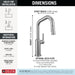 9885AR-PR-DST Kitchen/Kitchen Faucets/Bar & Prep Faucets
