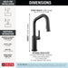 9885BL-DST Kitchen/Kitchen Faucets/Bar & Prep Faucets