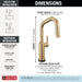 9885TLCZ-PR-DST Kitchen/Kitchen Faucets/Bar & Prep Faucets