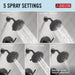 T142985-BL Bathroom/Bathroom Tub & Shower Faucets/Shower Only Faucet Trim