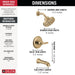 T14445-CZ-PR Bathroom/Bathroom Tub & Shower Faucets/Tub & Shower Faucet Trim