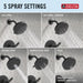 T14462-BL Bathroom/Bathroom Tub & Shower Faucets/Tub & Shower Faucet Trim