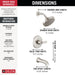 T14462-SS Bathroom/Bathroom Tub & Shower Faucets/Tub & Shower Faucet Trim