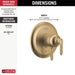 T17045-CZ-PR Bathroom/Bathroom Tub & Shower Faucets/Shower Only Faucet Trim