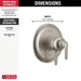 T17045-SS-PR Bathroom/Bathroom Tub & Shower Faucets/Shower Only Faucet Trim