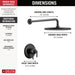 T17245-BL Bathroom/Bathroom Tub & Shower Faucets/Shower Only Faucet Trim