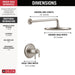 T17T245-SS-PR Bathroom/Bathroom Tub & Shower Faucets/Shower Only Faucet Trim