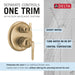 T24845-CZ-PR Bathroom/Bathroom Tub & Shower Faucets/Shower Only Faucet Trim