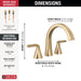 T2762-CZ Bathroom/Bathroom Tub & Shower Faucets/Roman Tub Faucets