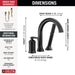 T3745-BL Bathroom/Bathroom Tub & Shower Faucets/Roman Tub Faucets