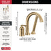 T3745-CZ-PR Bathroom/Bathroom Tub & Shower Faucets/Roman Tub Faucets