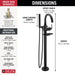 T4745-BLFL Bathroom/Bathroom Tub & Shower Faucets/Tub Fillers