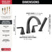 T4762-BL Bathroom/Bathroom Tub & Shower Faucets/Roman Tub Faucets