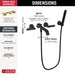 T5745-BLWL Bathroom/Bathroom Tub & Shower Faucets/Tub Fillers