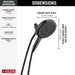58596-BL-PK Bathroom/Bathroom Tub & Shower Faucets/Showerhead & Handshower Combos