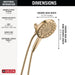 58596-CZ-PK Bathroom/Bathroom Tub & Shower Faucets/Showerhead & Handshower Combos