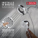 58596-PK Bathroom/Bathroom Tub & Shower Faucets/Showerhead & Handshower Combos