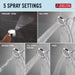 58596-PK Bathroom/Bathroom Tub & Shower Faucets/Showerhead & Handshower Combos