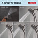 58596-RB-PK Bathroom/Bathroom Tub & Shower Faucets/Showerhead & Handshower Combos