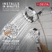 75548 Bathroom/Bathroom Tub & Shower Faucets/Showerhead & Handshower Combos