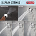 75548 Bathroom/Bathroom Tub & Shower Faucets/Showerhead & Handshower Combos