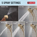 75548CZ Bathroom/Bathroom Tub & Shower Faucets/Showerhead & Handshower Combos