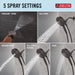 75548RB Bathroom/Bathroom Tub & Shower Faucets/Showerhead & Handshower Combos