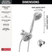 75596C Bathroom/Bathroom Tub & Shower Faucets/Showerhead & Handshower Combos