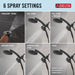 75648BL Bathroom/Bathroom Tub & Shower Faucets/Showerhead & Handshower Combos
