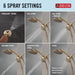 75649CZ Bathroom/Bathroom Tub & Shower Faucets/Showerhead & Handshower Combos