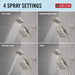 75755SS Bathroom/Bathroom Tub & Shower Faucets/Showerhead & Handshower Combos